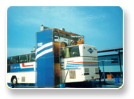 Large and medium bus washer