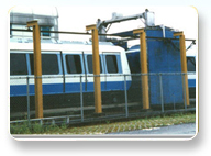 Special express train washer