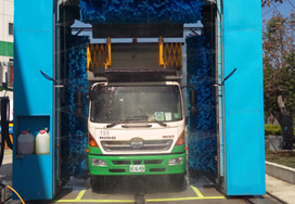 Large and medium bus washer